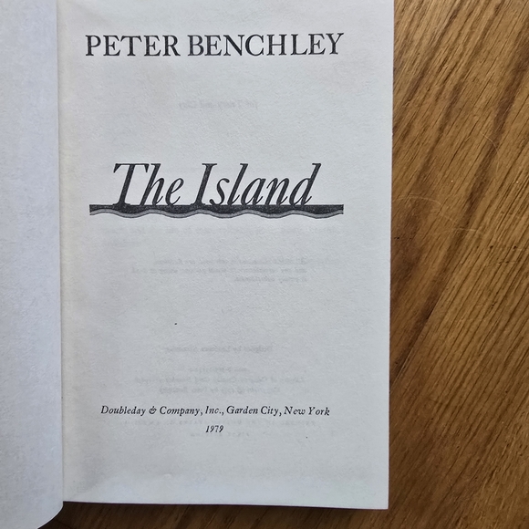 The Island, 1st Edition by Peter Benchley - Picture 2 of 5